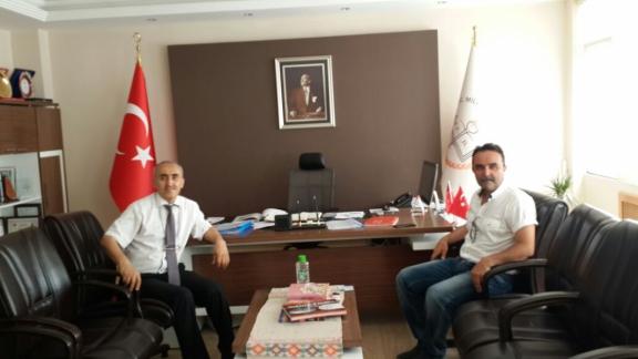 Ordu Atatürk Anadolu Lisesi Müdürü Millî Eğitim Müdürümüzü Ziyaret Etti