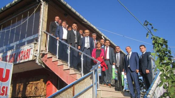 İl Milli Eğitim Müdürümüz Nevzat TÜRKKAN Türkeli Anadolu Lisesini ziyaret etti.