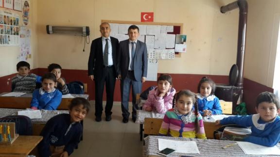 İl Milli Eğitim Müdürümüz Nevzat TÜRKKAN ve Şube Müdürü Davut KAYA Eymür köyü  ilkokulunu  ziyaret ederek öğretmenlerin isteklerini dinlediler.