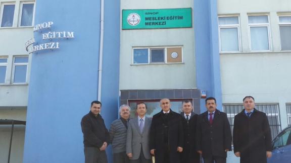   İl Milli Eğitim Müdürümüz Nevzat TÜRKKAN, Mesleki ve Teknik Eğitim Lisesini ziyaret etti. 