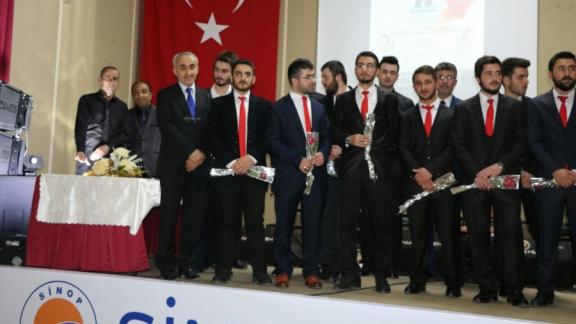 İl Milli Eğitim Müdürümüz Nevzat TÜRKKAN, Sinop Üniversitesinin düzenlediği, Prof. Dr. Sadık Kemal SANDIKÇI ´nın 