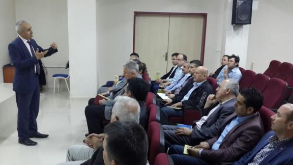 İl Milli Eğitim Müdürümüz Nevzat TÜRKKAN, Gerze ilçesindeki  Aday Öğretmen Performans Değerlendirme Toplantısına katıldı.
