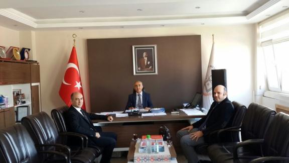  İl Milli Eğitim Müdürümüz Nevzat TÜRKKAN´ı Sinop Devlet Hastanesi Başhekimi ve Başhekim Yardımcısı ziyaret etti.