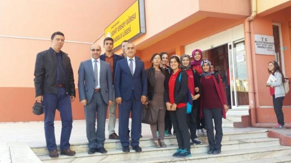 İl Milli Eğitim Müdürümüz Nevzat TÜRKKAN Boyabat Şehit Ersoy Gürsu Anadolu Lisesini ziyaret etti.