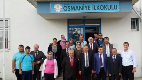 İl Milli Eğitim Müdürü Sayın Nevzat TÜRKKAN  Osmaniye İlkokulunu ziyaret etti.