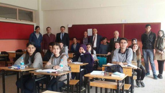 İl Milli Eğitim Müdürümüz Boyabat Mehmet Akif ERSOY Anadolu Lisesini  Ziyaret Etti 