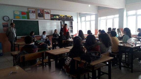 Yazar Ayşe Gül KARA ZORLU Şehit Halil Özdoğru Öğrencilerini Ziyaret Etti