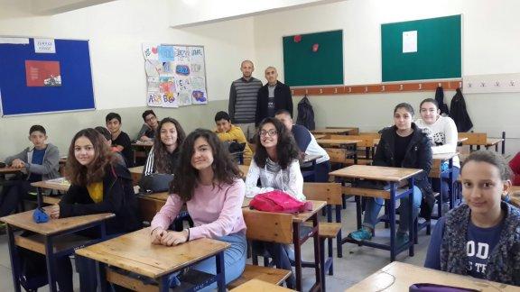 İl Milli Eğitim Müdürümüz Nevzat TÜRKKAN Mehmet Akif Ersoy Ortaokulu Destekleme ve Yetiştirme Kurslarını Ziyaret Etti