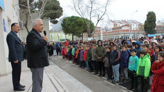 İl Milli Eğitim Müdür Yardımcımız Mustafa ASLAN, Gazi Mustafa Kemal İlkokulu Karne Törenine Katıldı