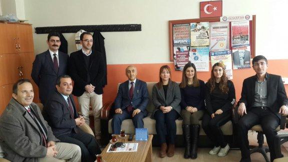 İl Milli Eğitim Müdürümüz Nevzat TÜRKKAN, Boyabat Mehmet Akif Ersoy Anadolu Lisesi´ni Ziyaret Etti