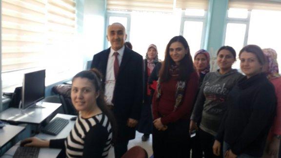 İl Milli Eğitim Müdürümüz Nevzat TÜRKKAN, Bilim ve Sanat Merkezi  Müdürü Hakan SÜZGÜN´ü ziyaret etti. 