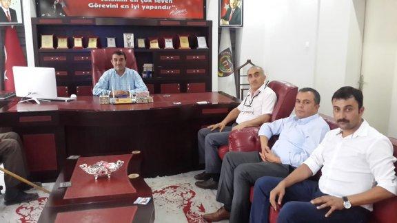 İl Milli Eğitim Müdürümüz Nevzat TÜRKKAN, Durağan Belediye Başkanımız Sayın Ahmet KILIÇASLAN´ı Ziyaret Etti