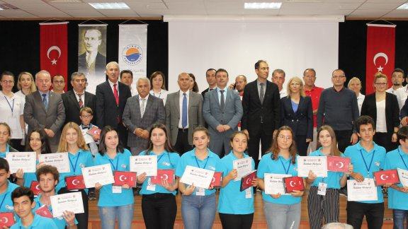 İl Milli Eğitim Müdürümüz Ercan YILDIZ, TUBİTAK 4004 Doğa ve Bilim Okulları Projesi Kapanış Törenine Katıldı 