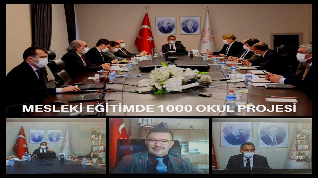 MESLEKİ EĞİTİMDE 1000 OKUL PROJE TOPLANTISI
