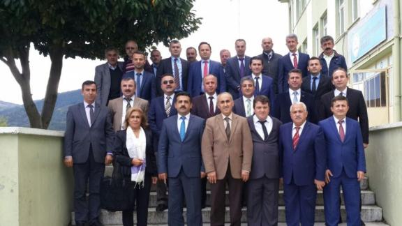 Sinop Milli Eğitim Yöneticileri Dikmen İlçemizde bir araya geldi.