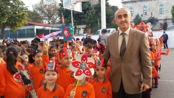İl Milli Eğitim Müdürümüz Gazi Mustafa Kemal İlkokulunda "Cumhuriyetin Kazandırdıkları" programına katıldı.