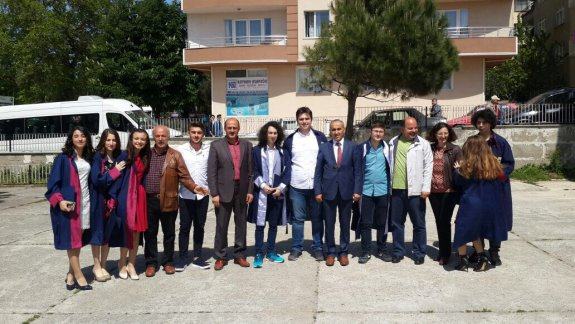 İl Milli Eğitim Müdürümüz Nevzat TÜRKKAN Sinop Anadolu Lisesi Mezuniyet Törenine Katıldı