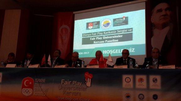 İl Milli Eğitim Müdürümüz Nevzat TÜRKKAN Sinop Üniversitesinde Düzenlenen Panele Katıldı