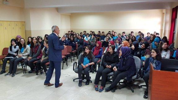 İl Milli Eğitim Müdürümüz Nevzat TÜRKKAN, Boyabat Türk Telekom Fen Lisesini Ziyaret Etti