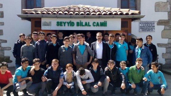 Şehit Ömer Can Açıkgöz Anadolu İmam Hatip Lisesi ´Sinop Tarihini Öğreniyor Projesi´ Kapsamında Derslerini Tarihi Mekanlarda İşledi