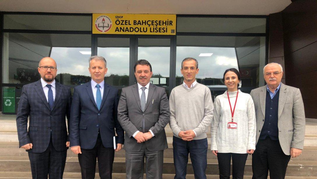 İl Milli Eğitim Müdürü Ercan YILDIZ Bahçeşehir Koleji´ni Ziyaret Etti