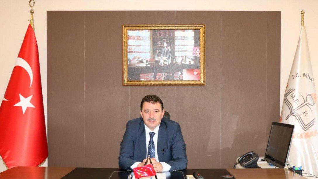 İl Milli Eğitim Müdürümüz Ercan Yıldız'ın 29 Ekim Cumhuriyet Bayramı Mesajı
