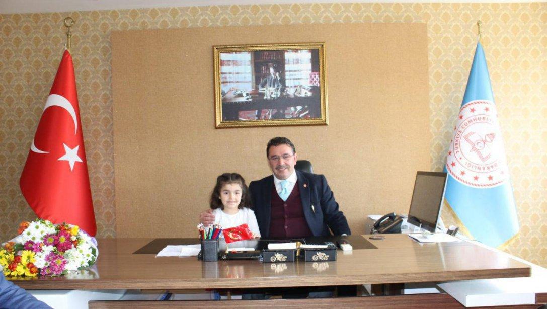 İl Milli Eğitim Müdürümüz Sayın Ercan YILDIZ´ın 23 Nisan Ulusal Egemenlik ve Çocuk Bayramı Mesajı