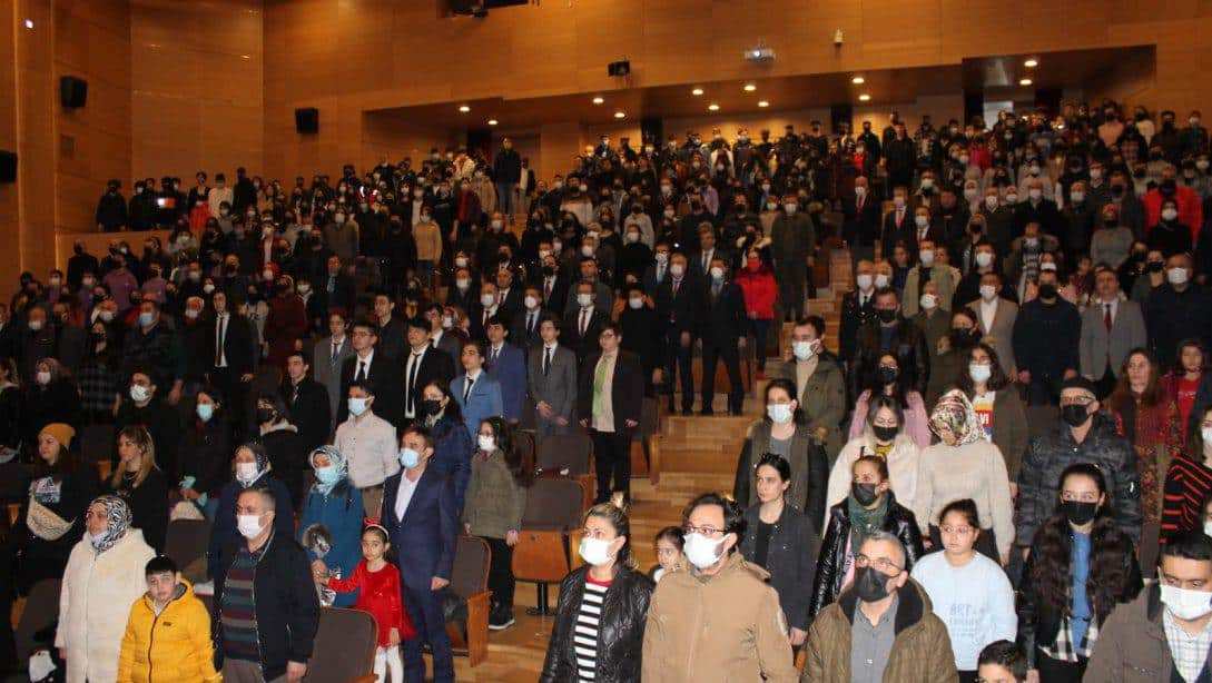 12 Mart İstiklal Marşı'nın Kabulü ve Mehmet Akif Ersoy'u Anma Programı Gerçekleştirildi.